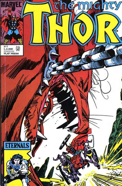 Cover for Thor (Play Press, 1991 series) #7