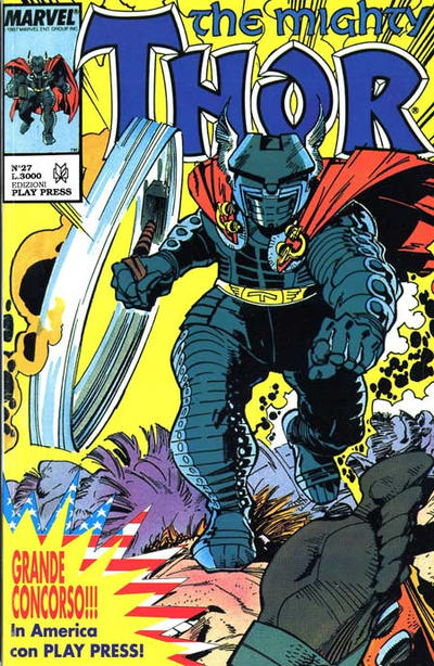 Cover for Thor (Play Press, 1991 series) #27