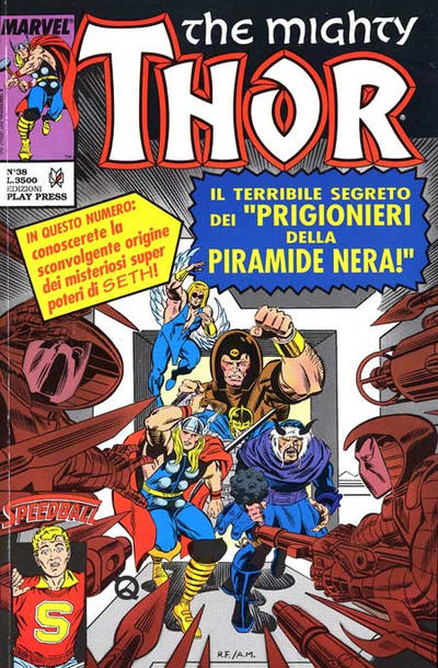 Cover for Thor (Play Press, 1991 series) #38