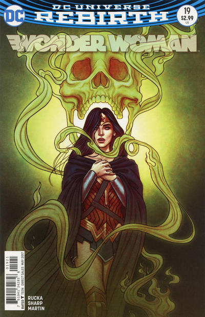 Cover for Wonder Woman (DC, 2016 series) #19 [Jenny Frison Variant Cover]
