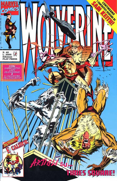 Cover for Wolverine (Play Press, 1989 series) #40