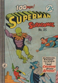 Cover Thumbnail for Superman Supacomic (K. G. Murray, 1959 series) #25