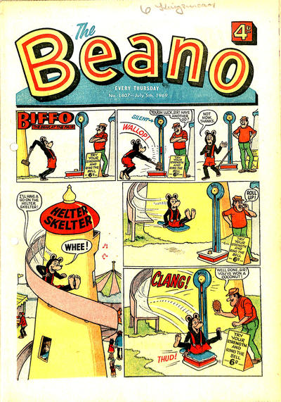 Cover for The Beano (D.C. Thomson, 1950 series) #1407
