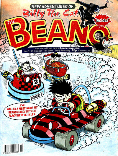 Cover for The Beano (D.C. Thomson, 1950 series) #3195