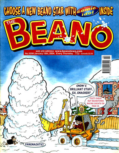 Cover for The Beano (D.C. Thomson, 1950 series) #3208