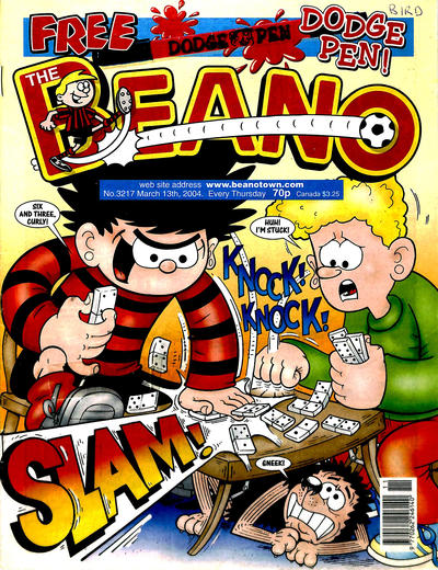 Cover for The Beano (D.C. Thomson, 1950 series) #3217