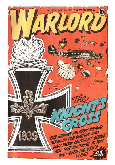 Cover for Warlord (D.C. Thomson, 1974 series) #307