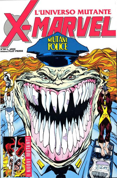 Cover for X-Marvel (Play Press, 1990 series) #35