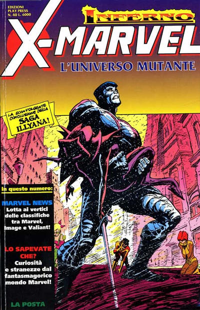 Cover for X-Marvel (Play Press, 1990 series) #40