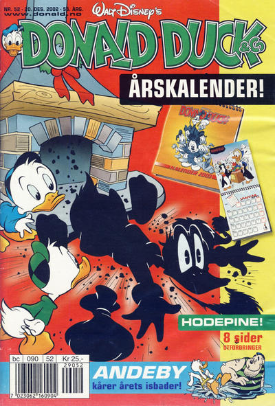 Cover for Donald Duck & Co (Hjemmet / Egmont, 1948 series) #52/2002
