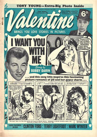 Cover Thumbnail for Valentine (IPC, 1957 series) #11 November 1961