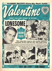 Cover Thumbnail for Valentine (IPC, 1957 series) #5 May 1962
