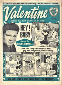 Cover Thumbnail for Valentine (IPC, 1957 series) #9 June 1962