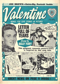 Cover Thumbnail for Valentine (IPC, 1957 series) #1 September 1962