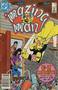 Cover for 'Mazing Man (DC, 1986 series) #2 [Canadian]