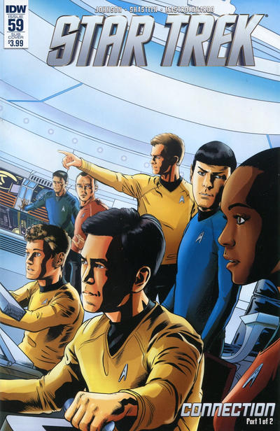 Cover for Star Trek (IDW, 2011 series) #59 [Subscription Cover]