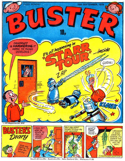 Cover for Buster (IPC, 1960 series) #15 September 1979 [983]