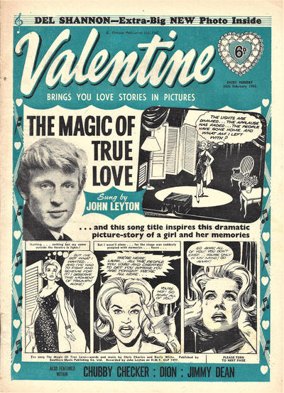 Cover for Valentine (IPC, 1957 series) #10 February 1962