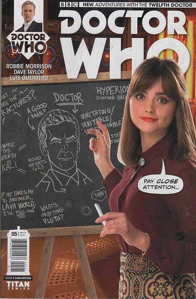 Cover for Doctor Who: The Twelfth Doctor (Titan, 2014 series) #5 [Cover B Subscription]