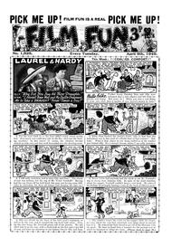 Cover Thumbnail for Film Fun (Amalgamated Press, 1920 series) #1525