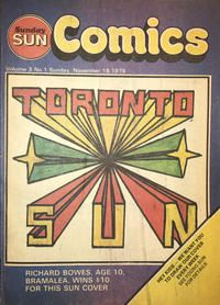 Cover Thumbnail for Sunday Sun Comics (Toronto Sun, 1977 series) #v3#1
