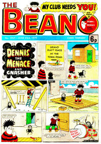 Cover Thumbnail for The Beano (D.C. Thomson, 1950 series) #1927
