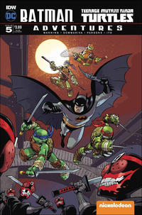Cover Thumbnail for Batman / Teenage Mutant Ninja Turtles Adventures (IDW, 2016 series) #5 [Subscription Cover]