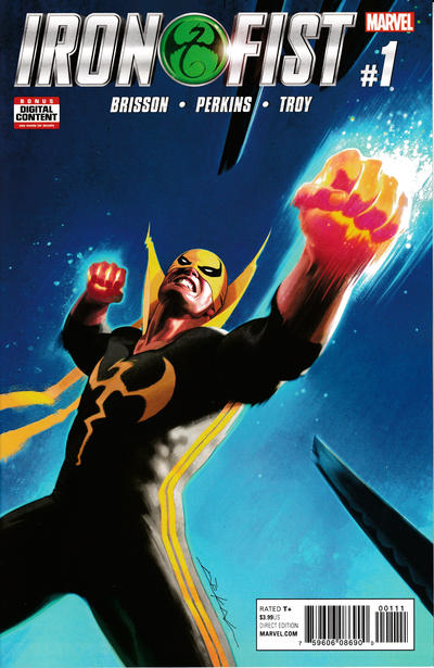 Cover for Iron Fist (Marvel, 2017 series) #1 [Jeff Dekal]