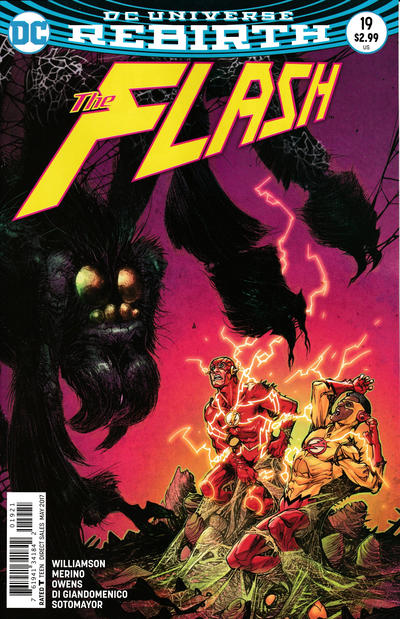 Cover for The Flash (DC, 2016 series) #19 [Howard Porter Variant Cover]