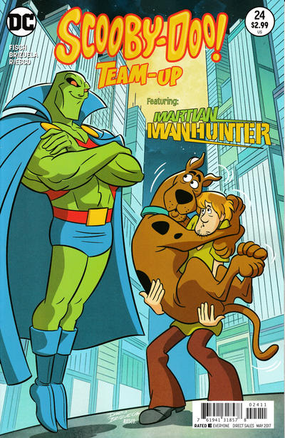 Cover for Scooby-Doo Team-Up (DC, 2014 series) #24 [Direct Sales]
