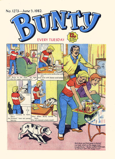 Cover for Bunty (D.C. Thomson, 1958 series) #1273