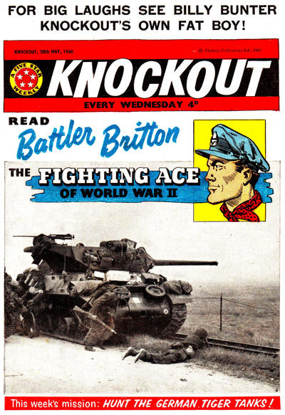 Cover for Knockout (Amalgamated Press, 1939 series) #28 May 1960 [1109]