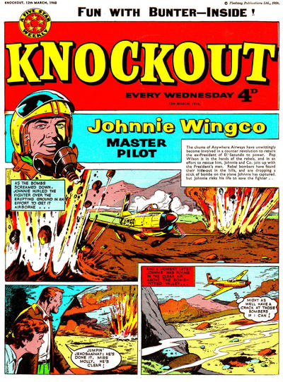 Cover for Knockout (Amalgamated Press, 1939 series) #12 March 1960 [1098]