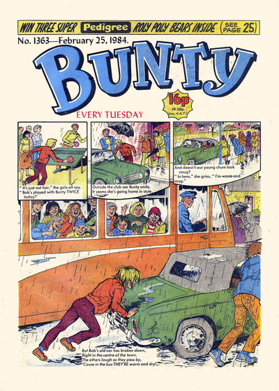 Cover for Bunty (D.C. Thomson, 1958 series) #1363