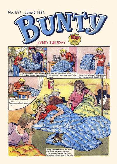 Cover for Bunty (D.C. Thomson, 1958 series) #1377