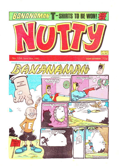 Cover for Nutty (D.C. Thomson, 1980 series) #124