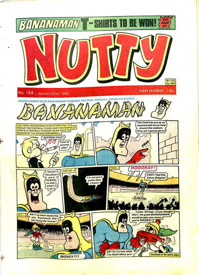 Cover for Nutty (D.C. Thomson, 1980 series) #154