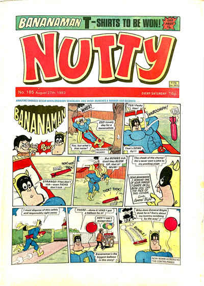 Cover for Nutty (D.C. Thomson, 1980 series) #185