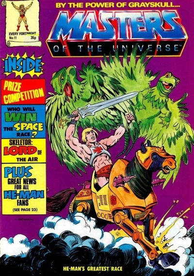 Cover for Masters of the Universe (Egmont UK, 1986 series) #11