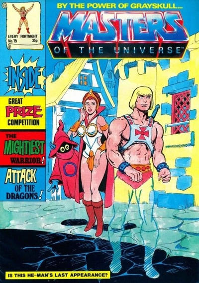 Cover for Masters of the Universe (Egmont UK, 1986 series) #15