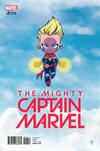 Cover Thumbnail for The Mighty Captain Marvel (2017 series) #1 [Skottie Young Marvel Babies Variant]