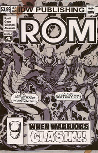 Cover Thumbnail for Rom (IDW, 2016 series) #7 [Artist's Edition Cover]