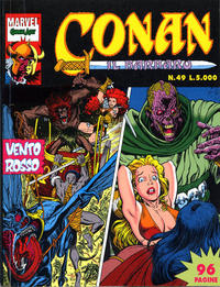 Cover for Conan il barbaro (Comic Art, 1989 series) #49