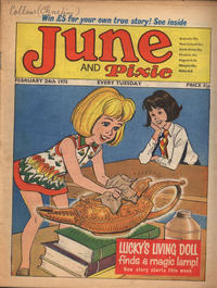 Cover Thumbnail for June and Pixie (IPC, 1973 series) #24 February 1973