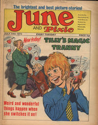 Cover Thumbnail for June and Pixie (IPC, 1973 series) #14 July 1973