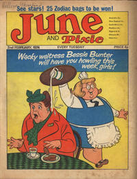 Cover Thumbnail for June and Pixie (IPC, 1973 series) #2 February 1974
