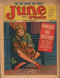 Cover Thumbnail for June and Pixie (IPC, 1973 series) #20 April 1974