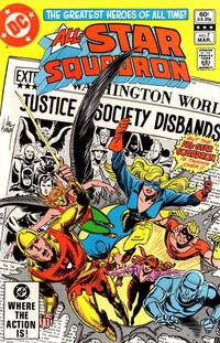 Cover for All-Star Squadron (DC, 1981 series) #7 [Direct]