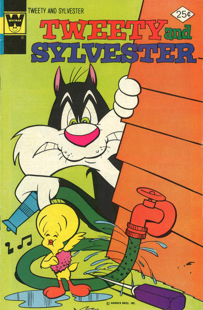 Cover for Tweety and Sylvester (Western, 1963 series) #54 [Whitman]