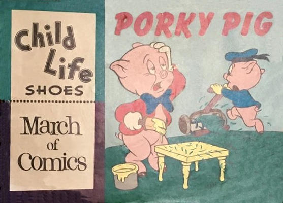 Cover for Boys' and Girls' March of Comics (Western, 1946 series) #143 [Child Life Shoes]